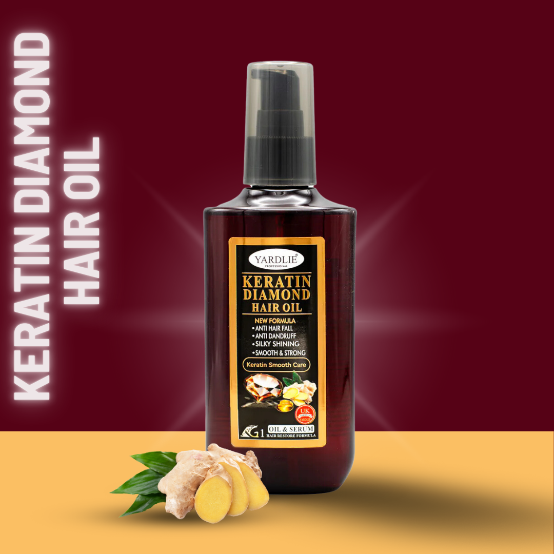 Professional Keratin Diamond Hair Oil