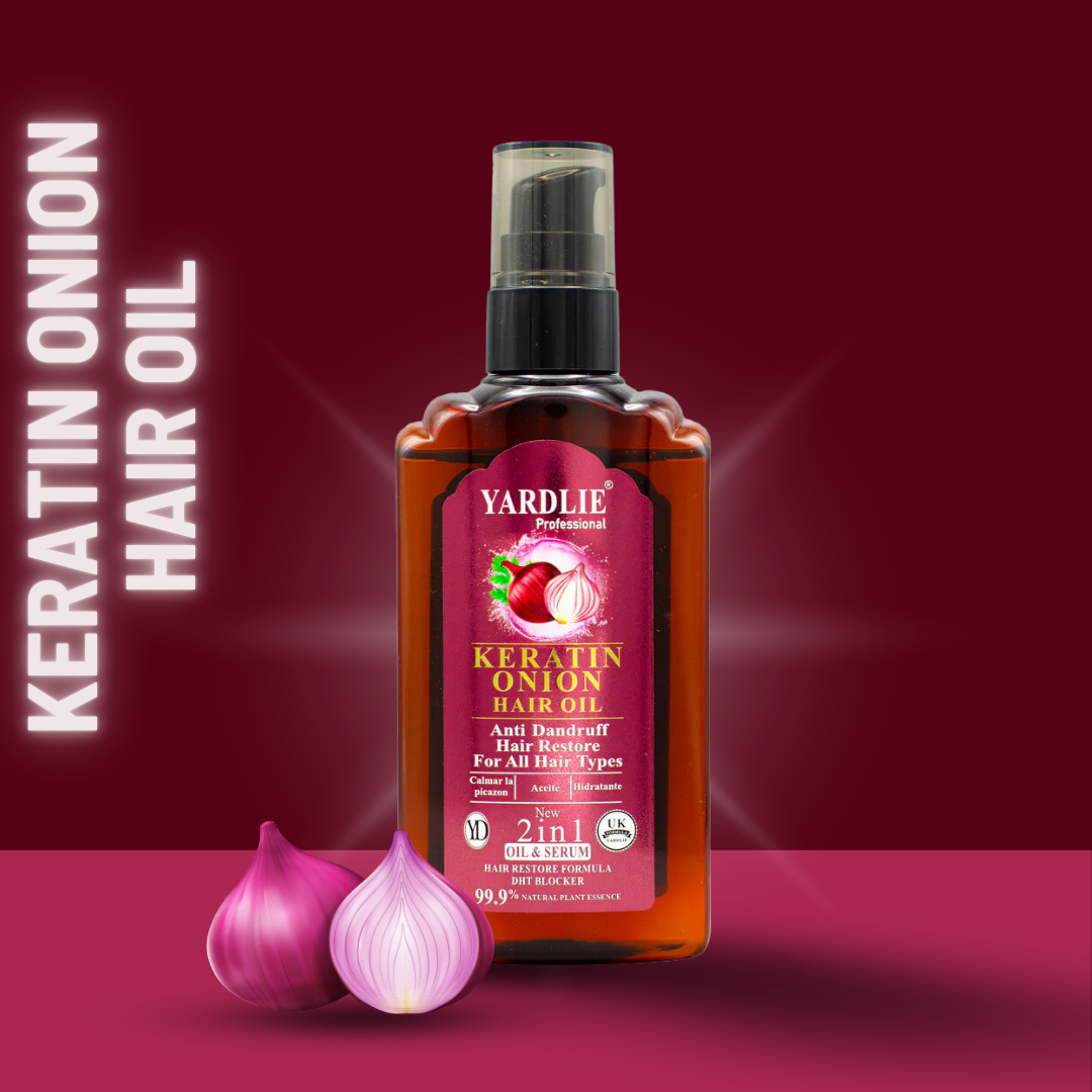 Yardlie Professional Keratin Onion Hair Oil