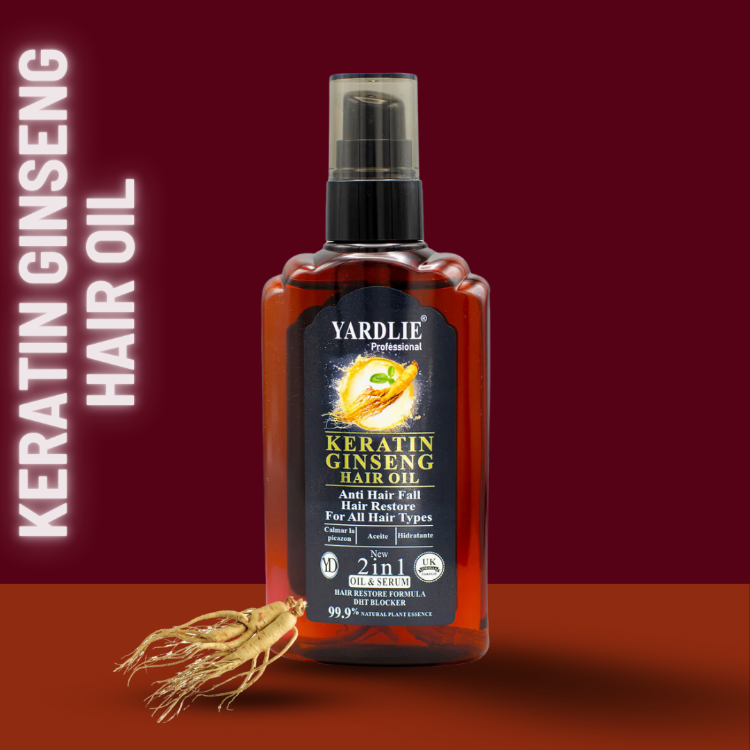 Yardlie Professional Keratin Ginseng Hair Oil