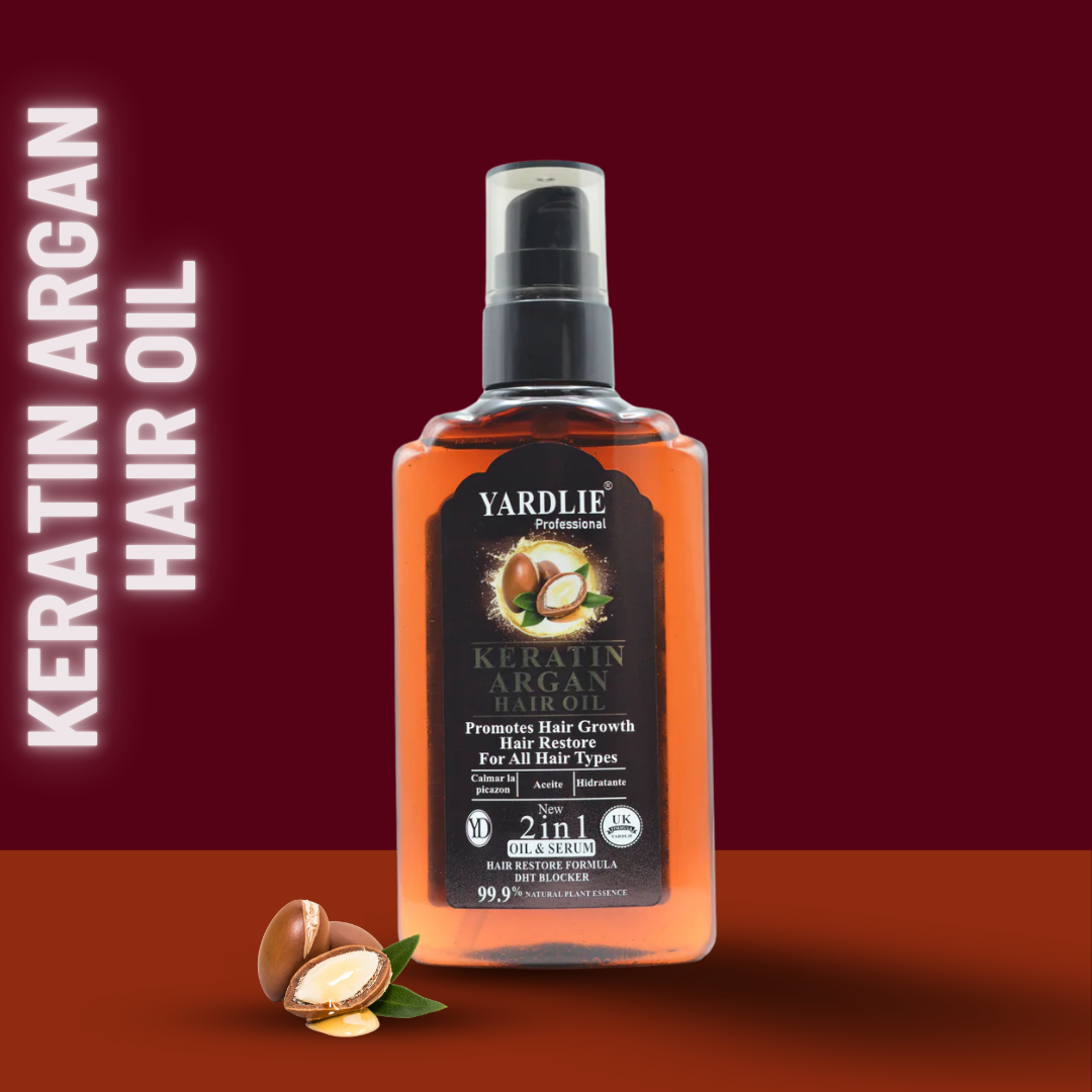 Yardlie Professional Keratin Argan Hair Oil (120ml)