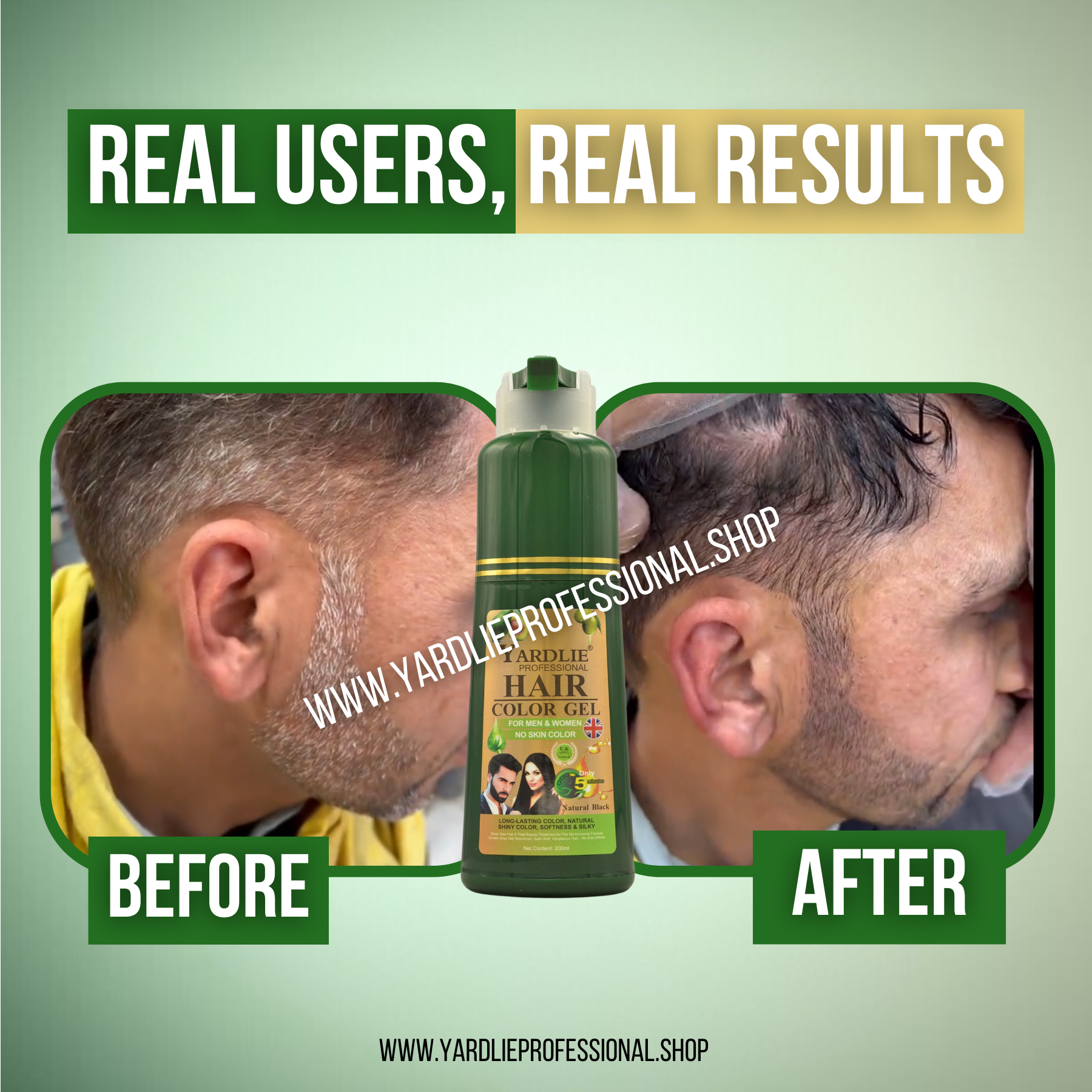 Yardlie Hair Color Gel
