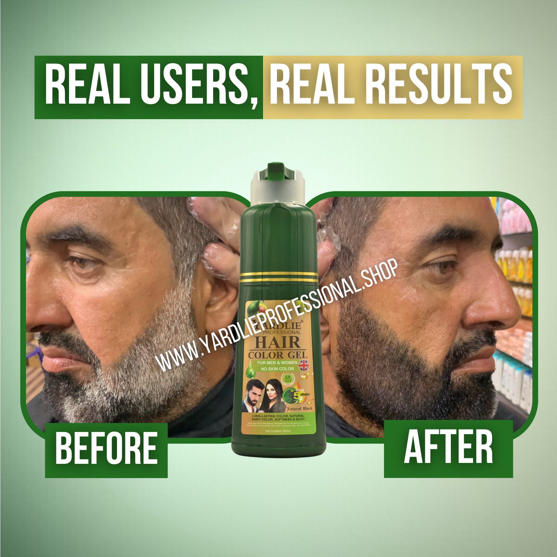 Yardlie Hair Color Gel