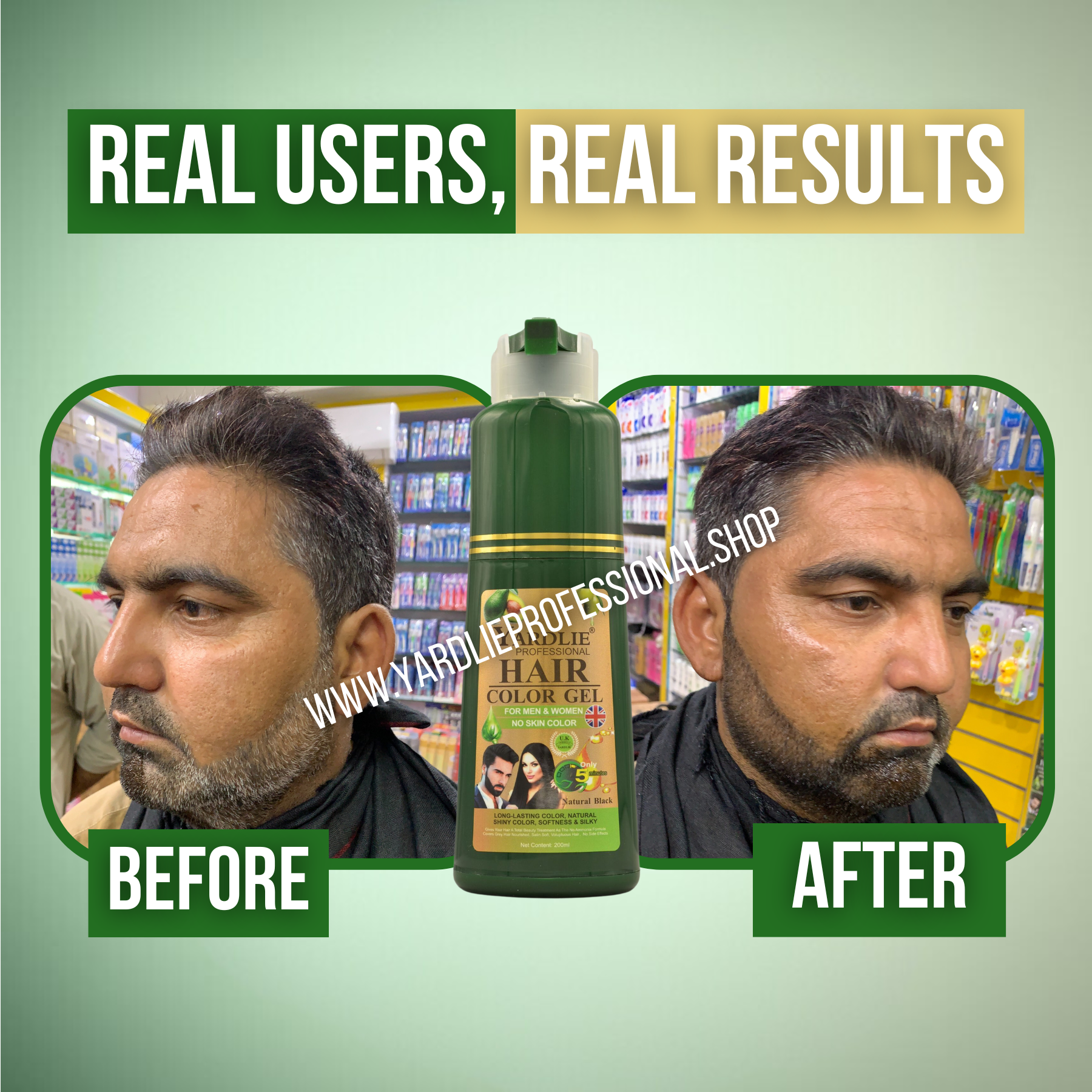 Yardlie Hair Color Gel