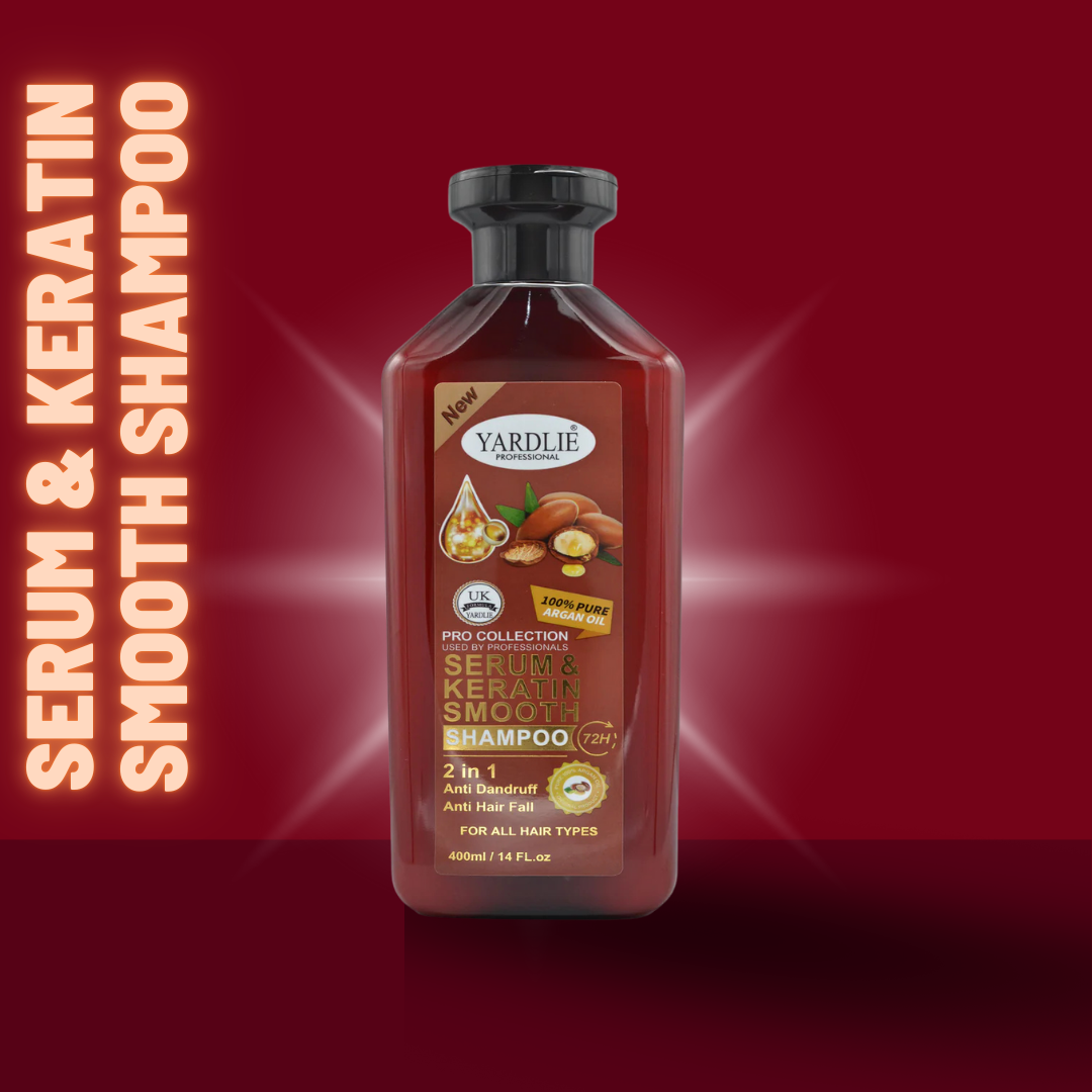 Yardlie Professional Serum & Keratin Smooth Shampoo