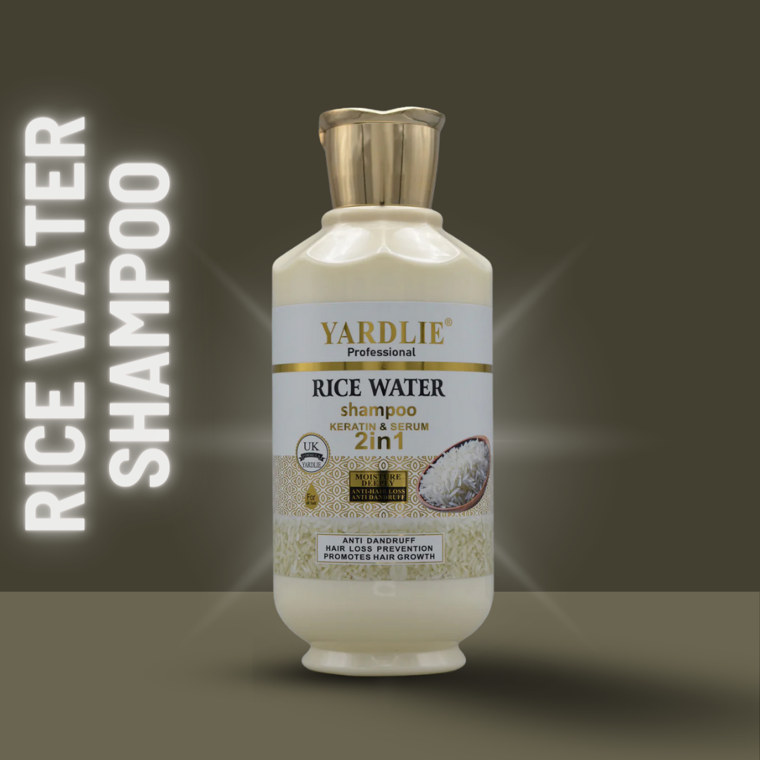 Yardlie Professional Rice Water Shampoo + Conditioner (500g)