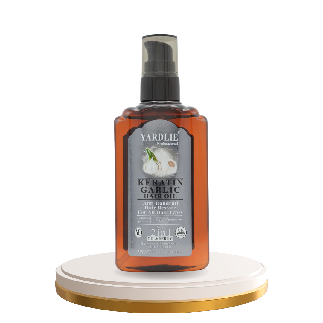 Yardlie Professional Keratin Garlic Hair Oil