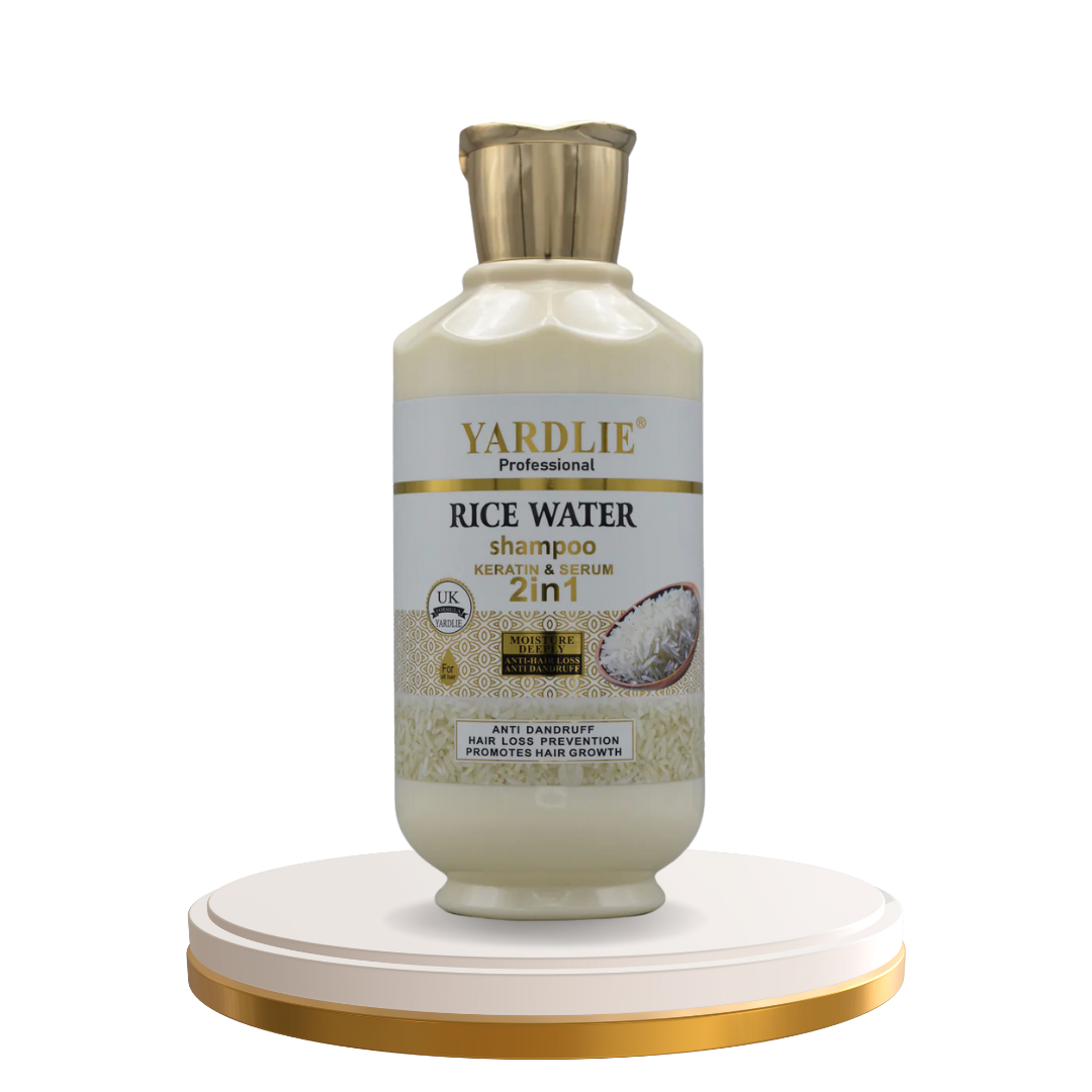 Yardlie Professional Rice Water Shampoo + Conditioner (500g)